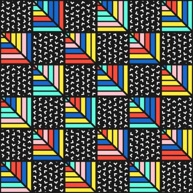 Renkli parlak seamless modeli