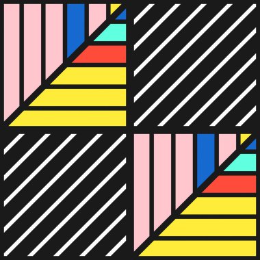 Renkli parlak seamless modeli