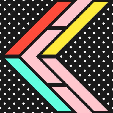 Renkli parlak seamless modeli