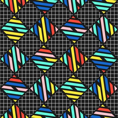 Renkli parlak seamless modeli