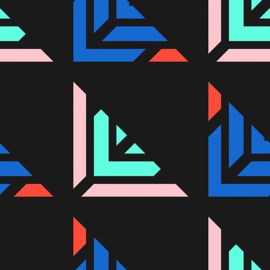 Renkli parlak seamless modeli