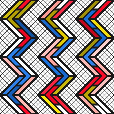 Renkli parlak seamless modeli