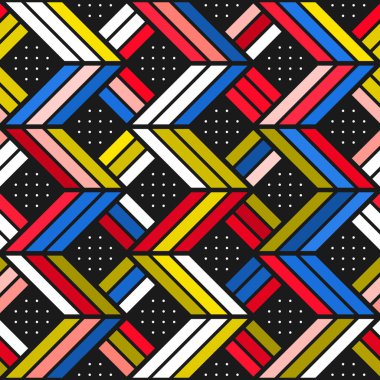 Renkli parlak seamless modeli