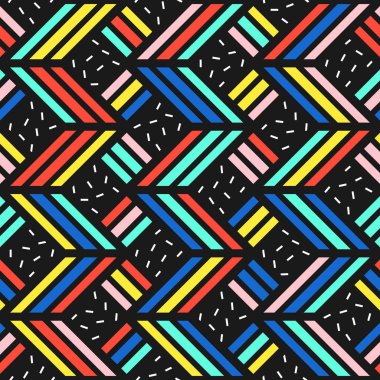 Renkli parlak seamless modeli