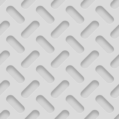 Eğimli şekiller ile Dikişsiz desen. Soyut gri tonlamalı tek renkli Pavetment arka plan