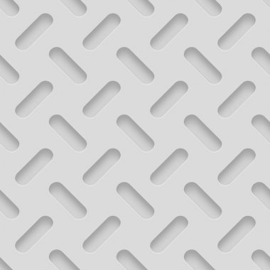 Eğimli şekiller ile Dikişsiz desen. Soyut gri tonlamalı tek renkli Pavetment arka plan
