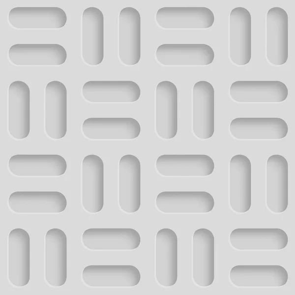 傾斜した図形とシームレスなパターン。抽象的なグレースケール白黒 Pavetment 背景 — ストック写真