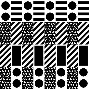 Renkli kalın parlak seamless modeli