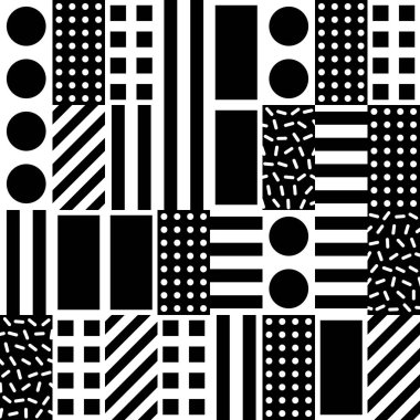 Renkli kalın parlak seamless modeli