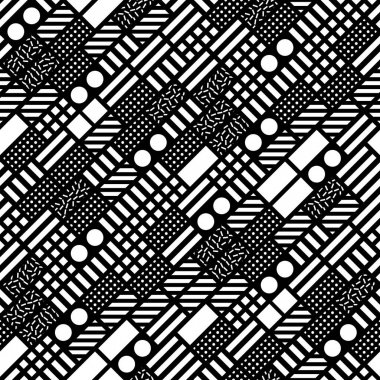 Renkli kalın parlak seamless modeli