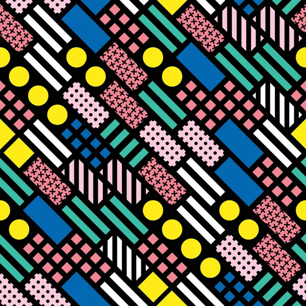 Renkli kalın parlak seamless modeli