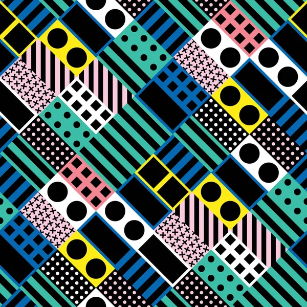 Renkli kalın parlak seamless modeli