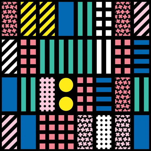 Renkli kalın parlak seamless modeli