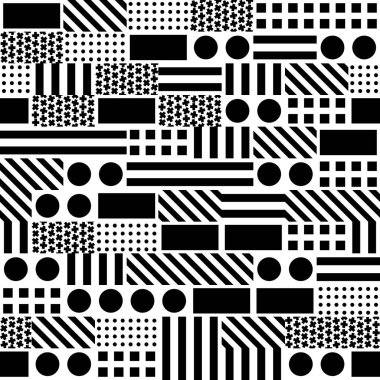 Renkli kalın parlak seamless modeli