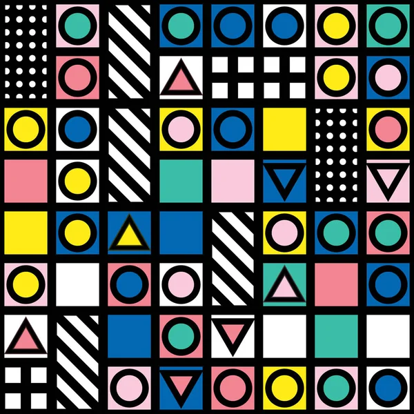 Renkli kalın parlak seamless modeli