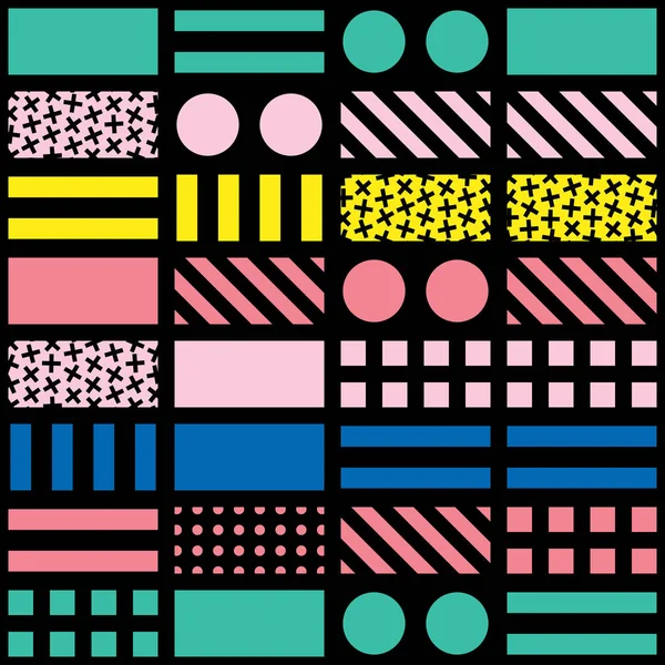 Renkli kalın parlak seamless modeli