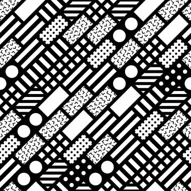 Renkli kalın parlak seamless modeli