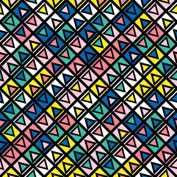 Colorful bold bright seamless pattern — Stock Photo, Image