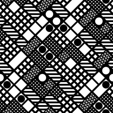 Renkli kalın parlak seamless modeli