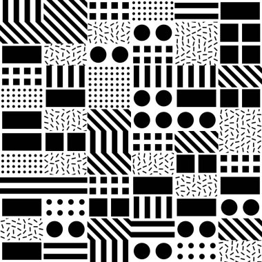 Renkli kalın parlak seamless modeli