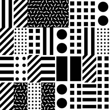 Renkli kalın parlak seamless modeli