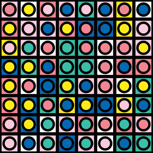Kleurrijke vet helder naadloze patroon — Stockfoto