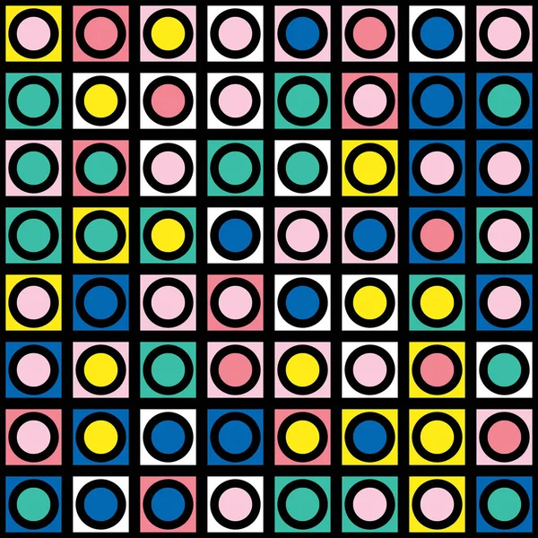 Kleurrijke vet helder naadloze patroon — Stockfoto