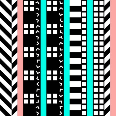 Soyut seamless modeli 80 90 stili