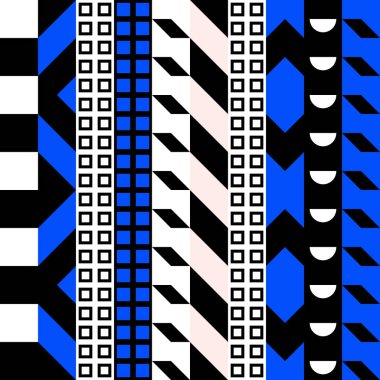 Soyut seamless modeli 80 90 stili