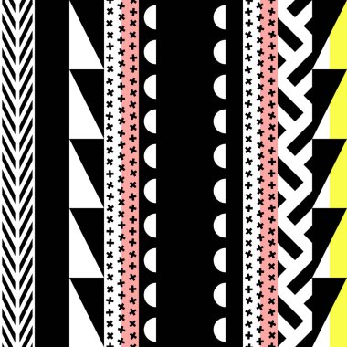 Soyut seamless modeli 80 90 stili