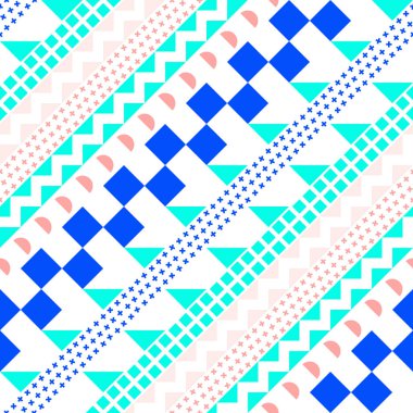 Soyut seamless modeli 80 90 stili