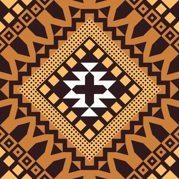 Etnikai törzsi Seamless Pattern. Geometriai díszítő illusztráció. Dekoratív elegáns textúra — Stock Fotó