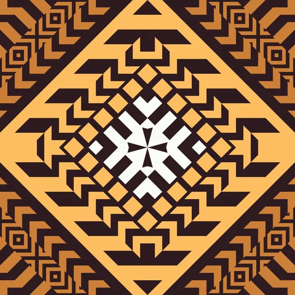 Padrão sem costura étnica tribal. Ilustração Ornamental Geométrica. Textura elegante decorativa — Fotografia de Stock