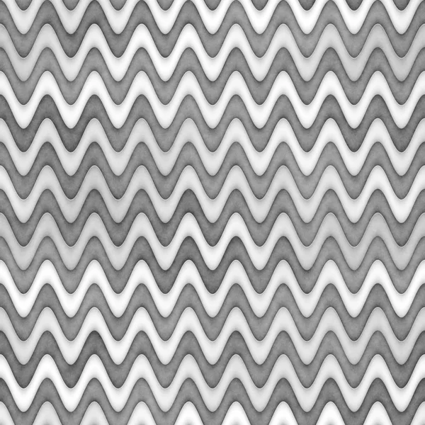 Raster Seamless Greyscale Texture. Gradient Wavy Lines Pattern. Subtle Abstract Background — Stock Photo, Image