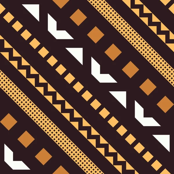 Etniczna Tribal wzór. Geometrycznej ilustracja ozdobnych. Dekoracyjny tynk stylowe — Zdjęcie stockowe