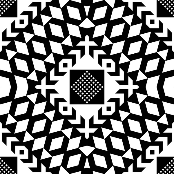 Nahtloses ethnisches Stammesmuster. geometrische ornamentale Illustration. dekorative stilvolle Textur — Stockfoto
