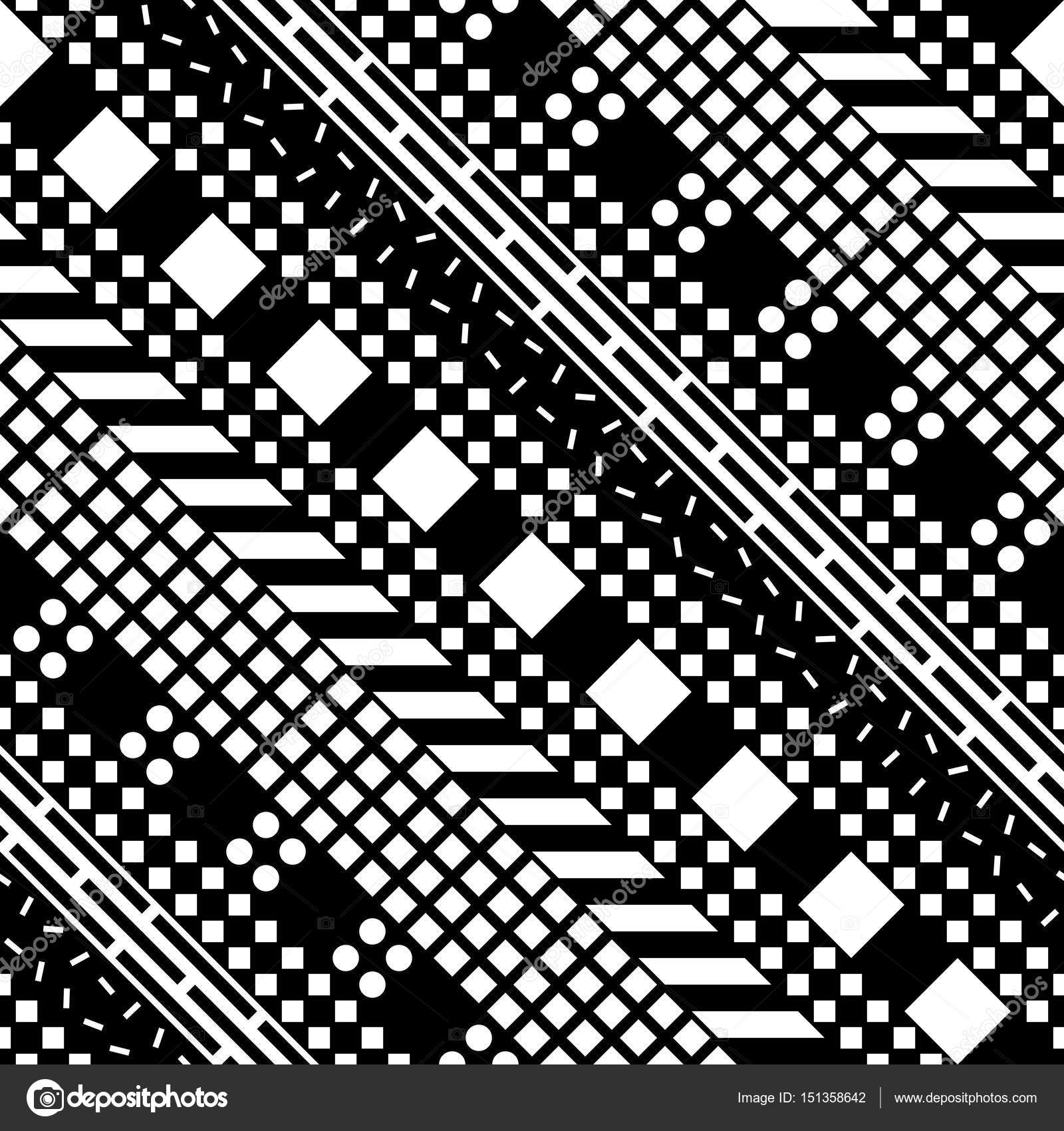 Modello Geometrico Senza Cuciture Ripetendo Il Disegno