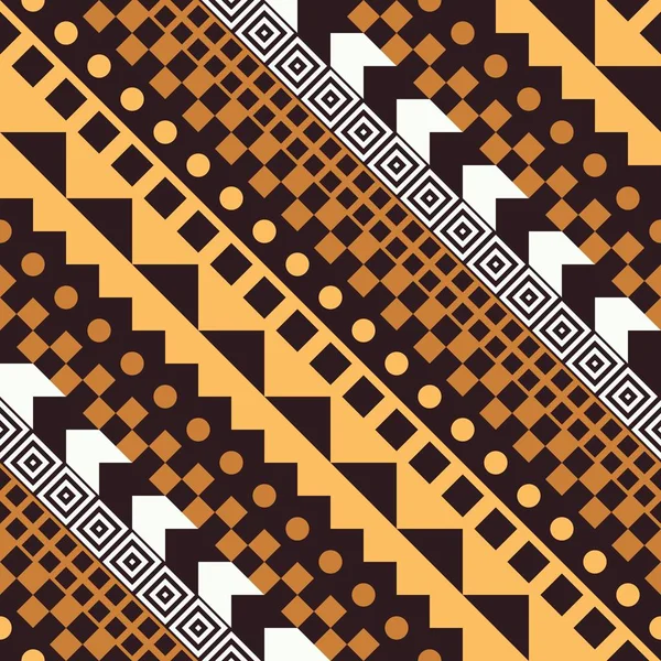 Etnikai törzsi Seamless Pattern. Geometriai díszítő illusztráció. Dekoratív elegáns textúra — Stock Fotó