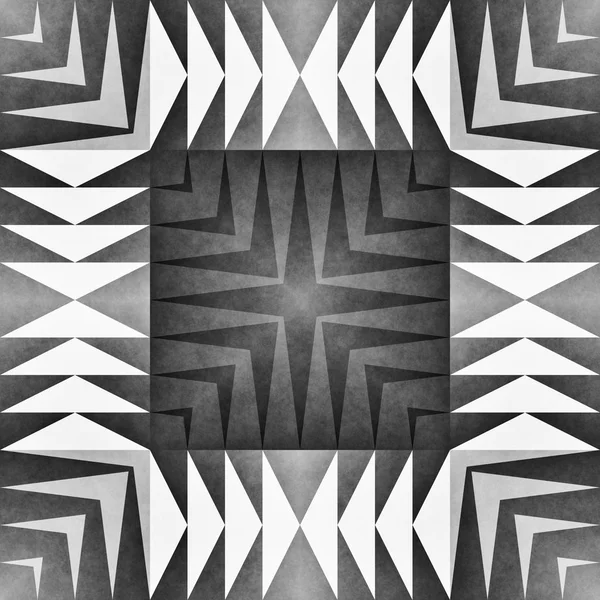 Padrão sem costura étnica tribal asteca. Ilustração Ornamental Geométrica. Textura elegante preto e branco — Fotografia de Stock