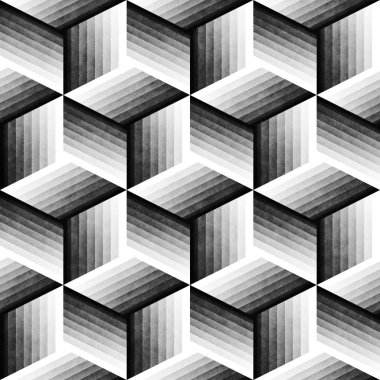 Dikişsiz tek renkli desen. Grungy geometrik şekiller döşeme.
