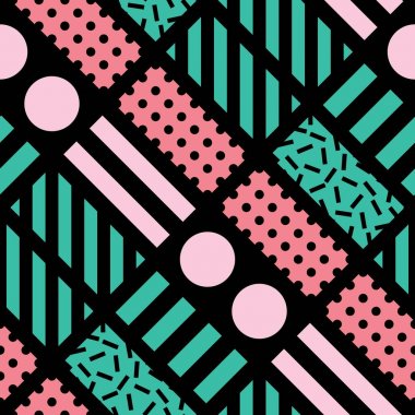 Fayans dekoratif geometrik şekiller. Çok renkli düzensiz. Renkli arka plan. Sanatsal dekoratif süs kafes