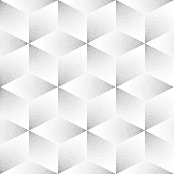 Seamless Monochrome Pattern. Grungy Geometric Shapes Tiling.