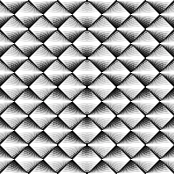 Gelast verloop Rhombus rasterpatroon. Abstracte geometrische achtergrond Design — Stockfoto
