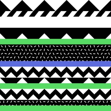 Retro renk seamless modeli. Süslü geometrik sanat baskı. Etnik hipster süs satırları zemin.