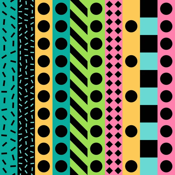 Retro renk seamless modeli. Süslü geometrik sanat baskı. Etnik hipster süs satırları zemin.