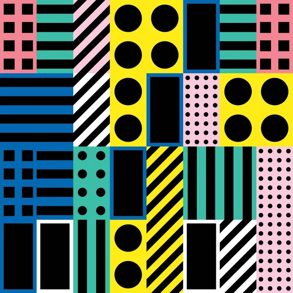 Fayans dekoratif geometrik şekiller. Çok renkli düzensiz desen