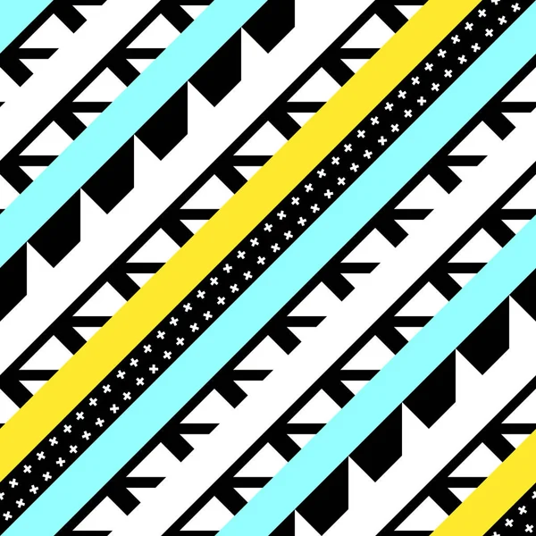 Retro renk seamless modeli. Süslü geometrik sanat baskı. Etnik hipster süs satırları zemin.