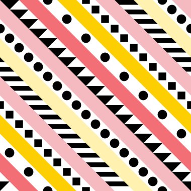 Retro renk seamless modeli. Süslü geometrik sanat baskı. Etnik hipster süs satırları zemin.
