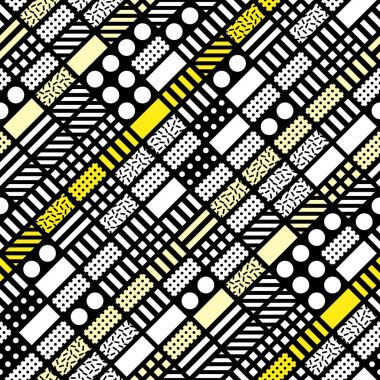 Fayans dekoratif geometrik şekiller. Tek renkli düzensiz. Arka plan. Sanatsal dekoratif süs kafes