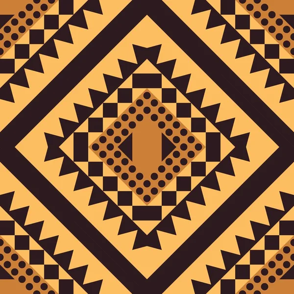 Etnik kabile Seamless modeli. Geometrik süs illüstrasyon. Dekoratif şık doku